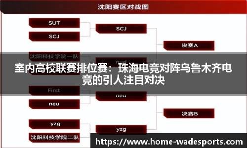 室内高校联赛排位赛：珠海电竞对阵乌鲁木齐电竞的引人注目对决